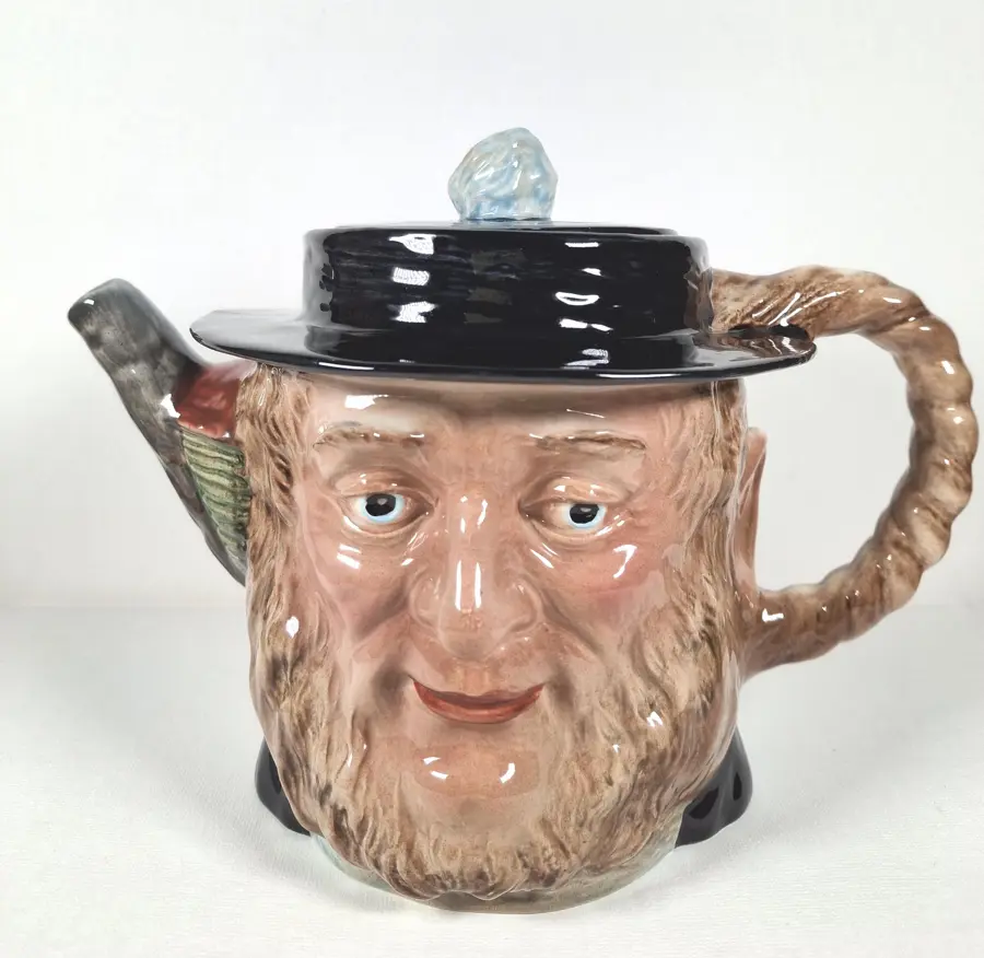 Vintage Porcelain Teapot Beswick English Pottery “Mr. Peggotty”