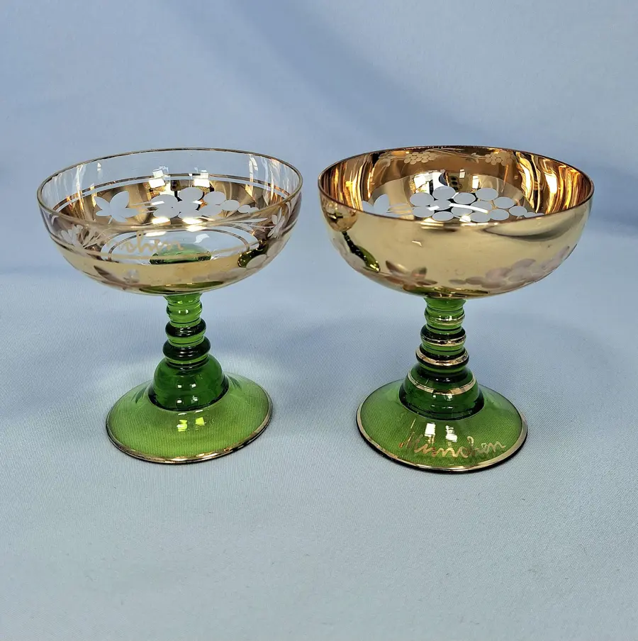 E & A Böckling Dessert Glasses