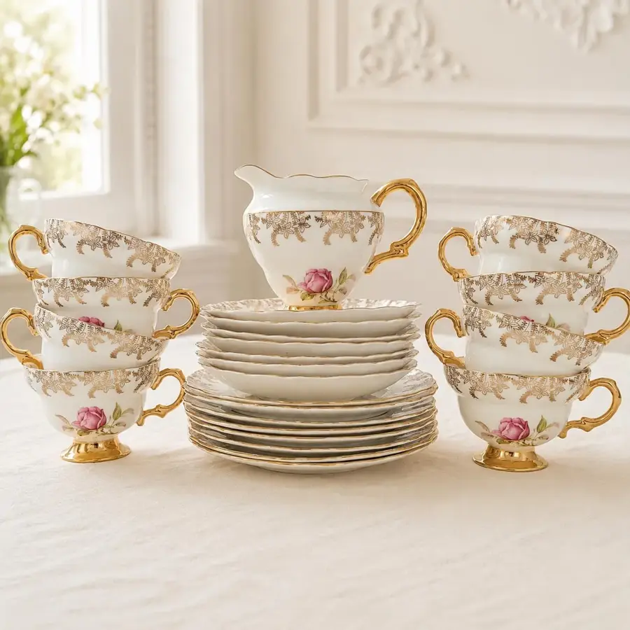 Rosina Bone China Tea Set