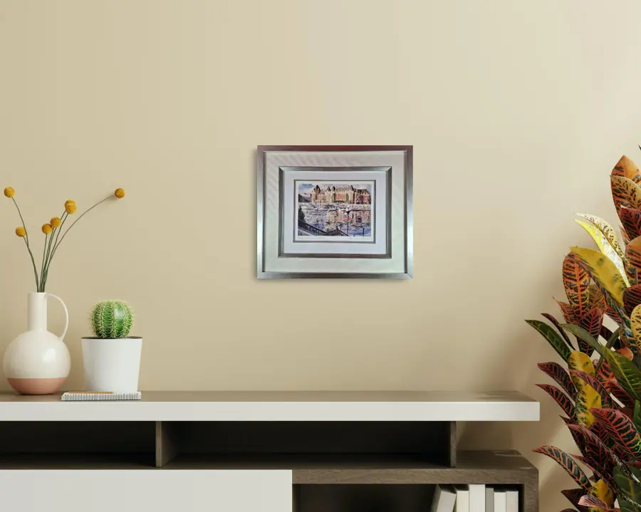 Framed Print Signed Blaine Jackson - Romancing Victoria