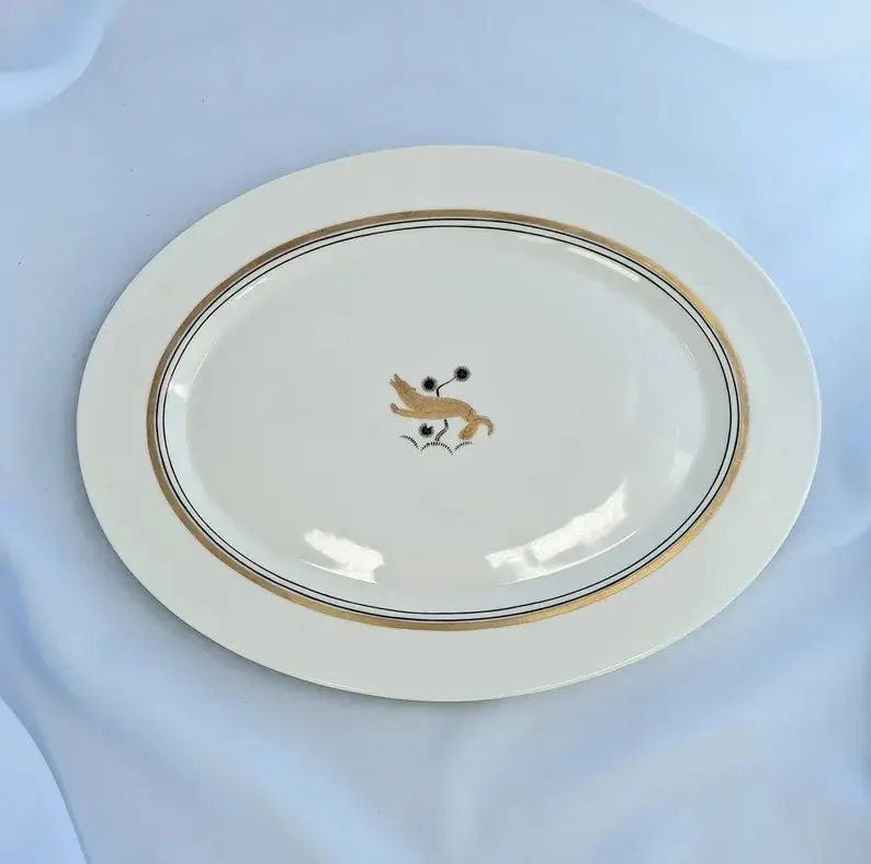 Royal Copenhagen 1925 oval serving piece.